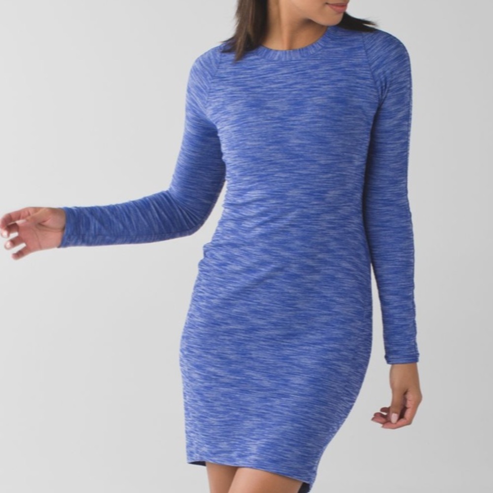 Lululemon &go Where-To Dress - Heathered Sapphire Blue